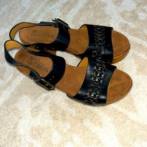 Black open toe women’s size 9 heel